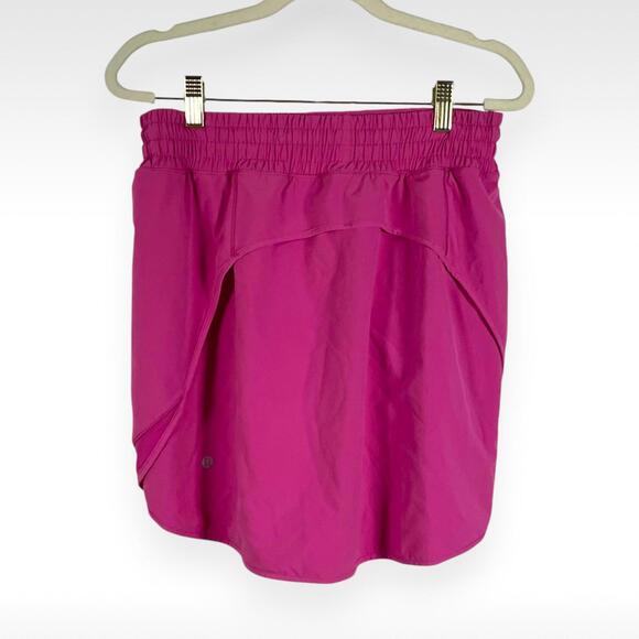 Lululemon Hotty Hot High-Rise Skirt | Sonic Pink | Size 8 | EUC - Picture 3 of 9